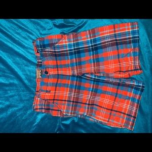 Boys plaid shorts
